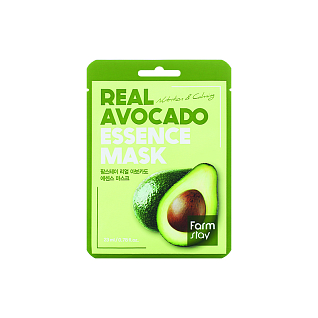 Real Fruits Mask Тканевая маска для лица с экстрактом авокадо, 23мл