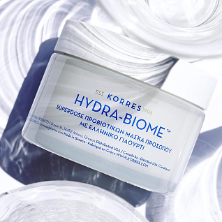 Йогурт Увлажняющая маска для лица с йогуртом и пробиотиками hydra-biome 100 мл