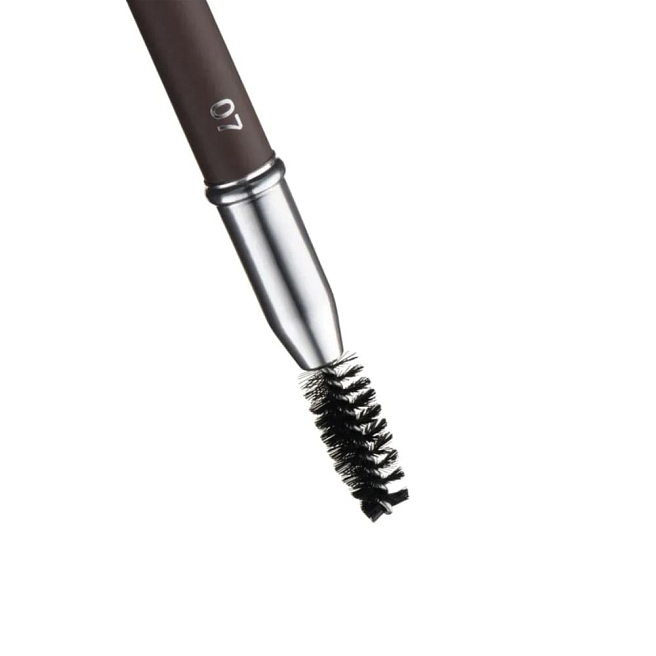 PROFESSIONALE Классический восковый карандаш для бровей с мягкой щеточкой тон 07 графит