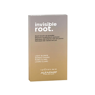 INVISIBLE ROOT Пудра для окрашивания волос root touch up powder light blonde 5гр