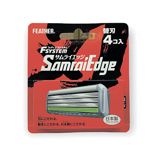 Samurai Edge Кассеты запасные для станка с тройным лезвием f-system 4+1 кассеты